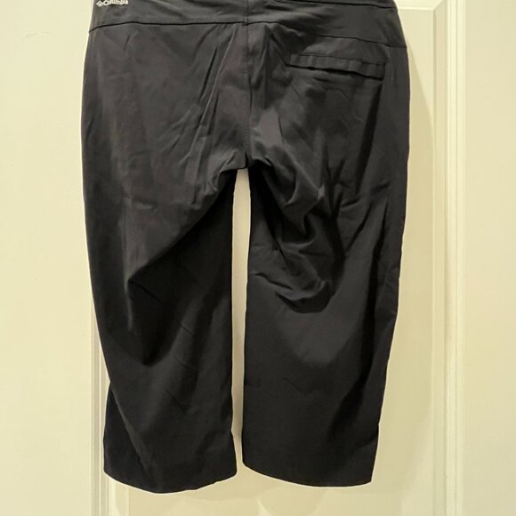 Columbia Anytime Outdoor Capri Women's Omni Shield Black Size 2 Drawstring - Picture 4 of 5